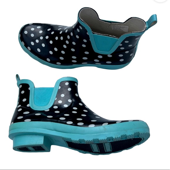 aldi Shoes Womens Rain Boots Aldi Short Garden Boots Polka Dot